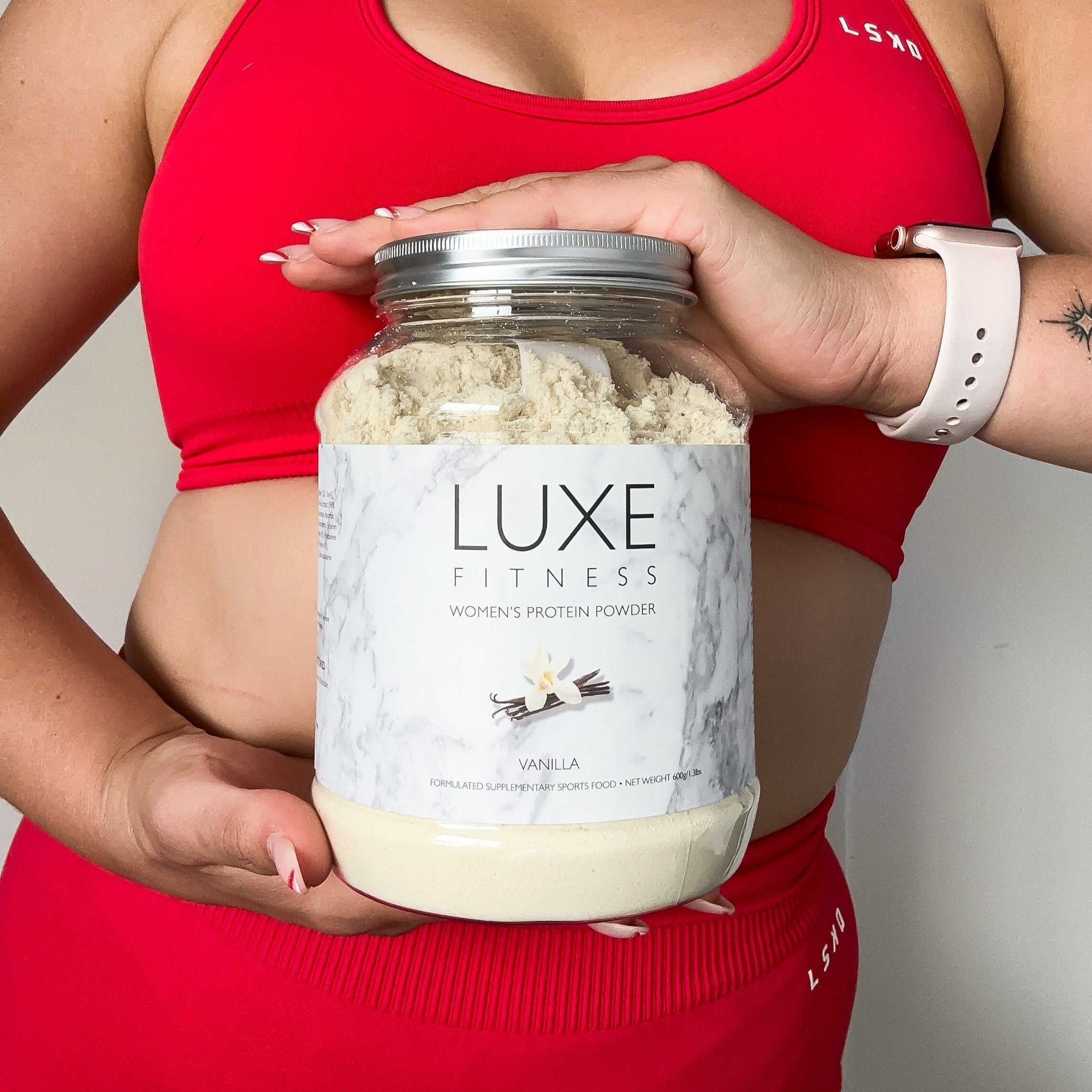 LUXE Vanilla Womens Protein 600g LUXE Fitness